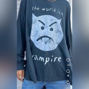 NWT Smashing Pumpkins daydreamer graphic long sleeve tee